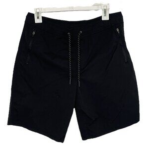 Urban Pipeline Men's Black Swimming Shorts with Drawstring Size 32